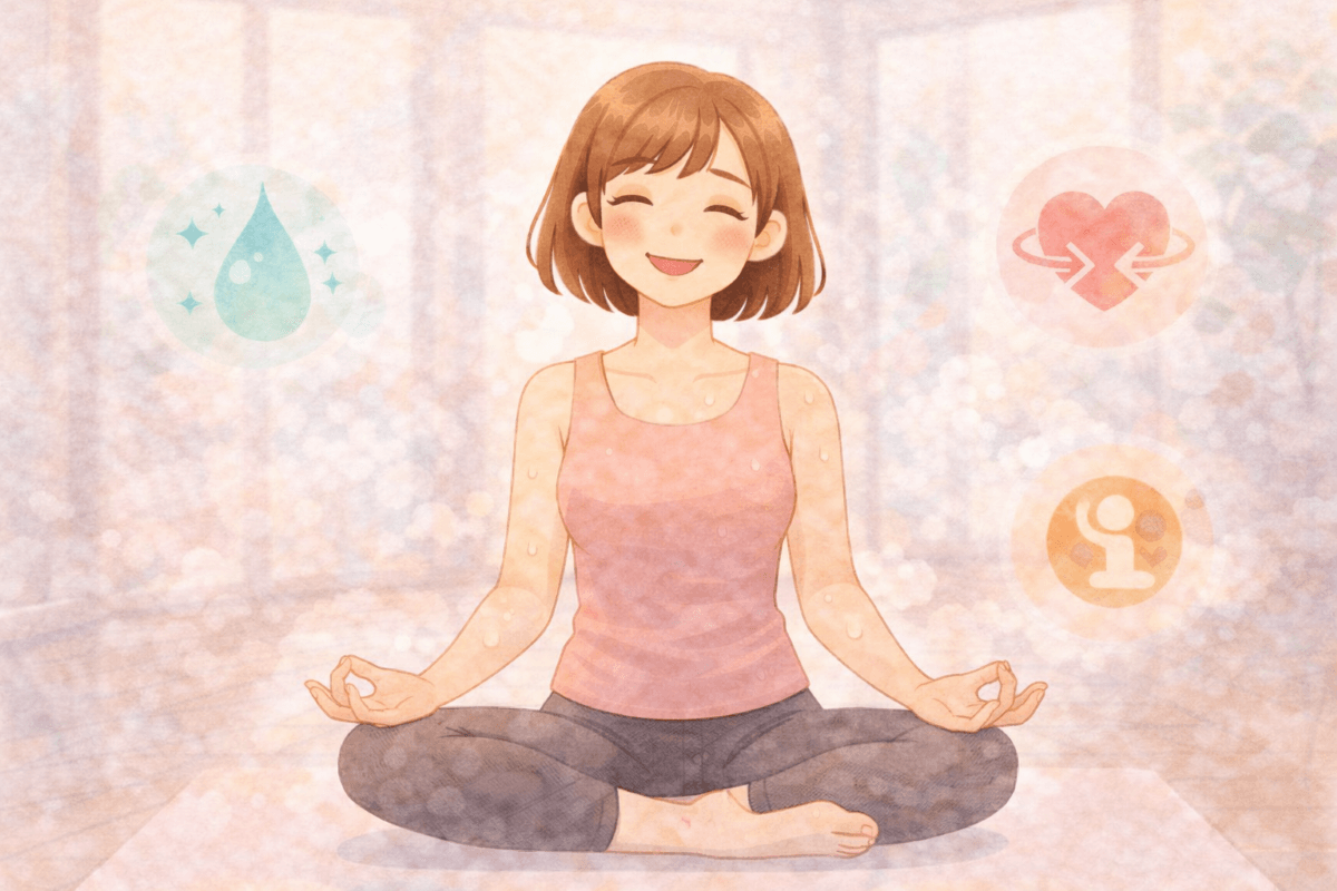 ホットヨガが初心者におすすめな3つの理由と期待できる効果