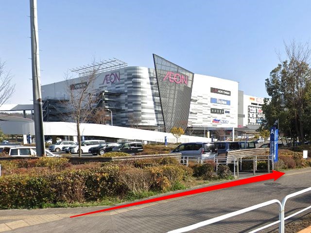 ホットヨガスタジオLAVAイオンモール日の出店の行き方