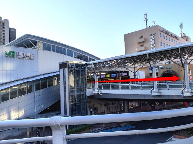 ホットヨガスタジオLAVA上尾店の行き方