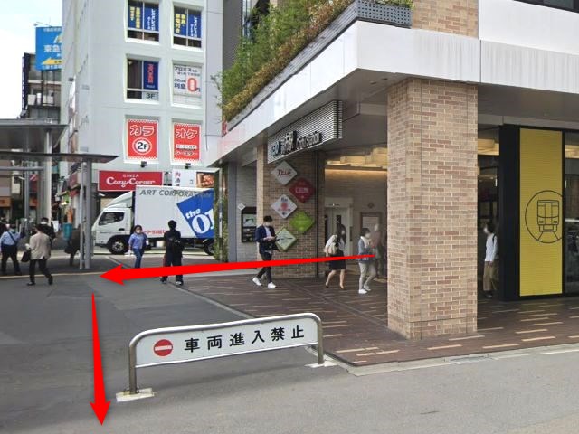 ホットヨガスタジオLAVA調布南口店の行き方