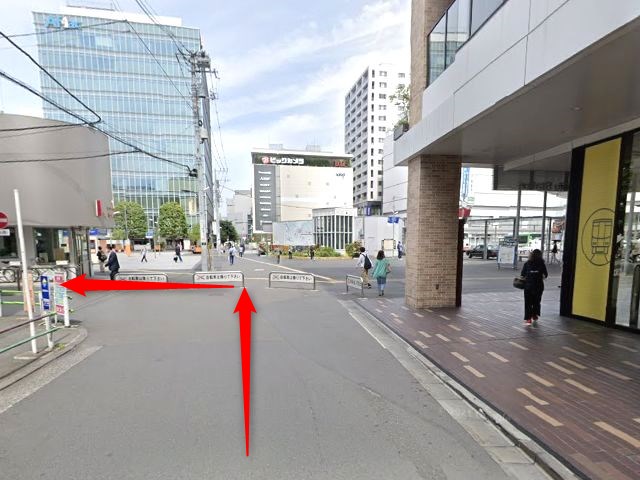 ホットヨガスタジオLAVA調布南口店の行き方