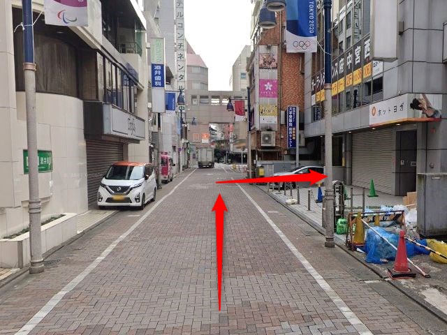ホットヨガスタジオLAVA府中店の行き方
