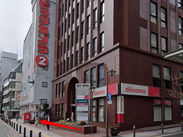 ホットヨガスタジオLAVA福岡天神店の行き方