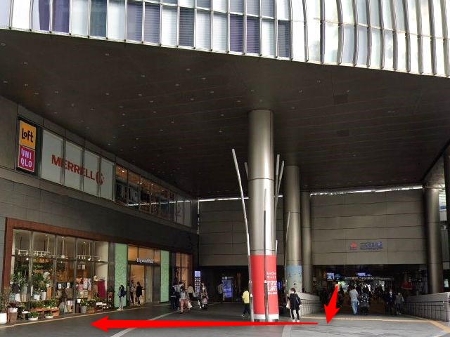 ホットヨガスタジオLAVA二子玉川店の行き方