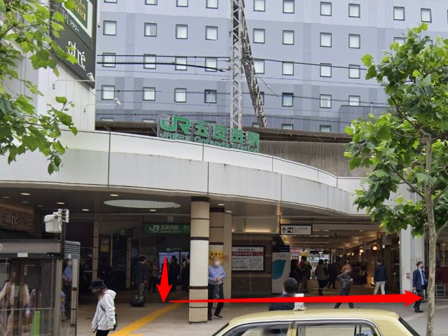 ホットヨガスタジオLAVA五反田店の行き方