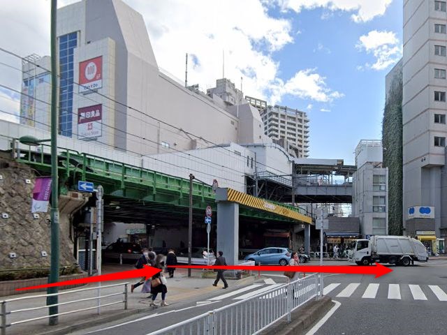 ホットヨガスタジオLAVA五反田店の行き方