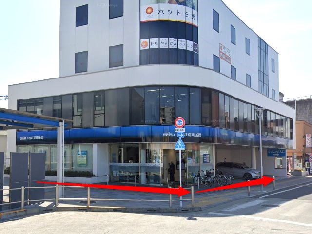 ホットヨガスタジオLAVA拝島店の行き方