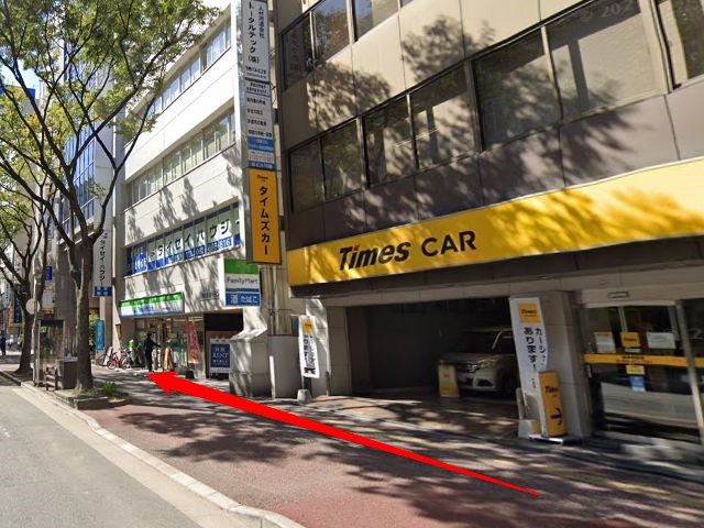 ホットヨガスタジオLAVA博多店の行き方