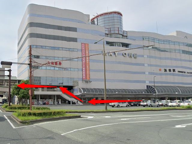ホットヨガスタジオLAVA浜松店の行き方