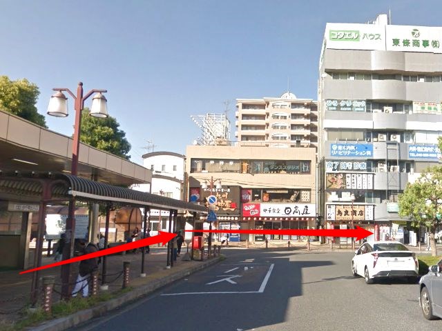 ホットヨガスタジオLAVA東大宮店の行き方