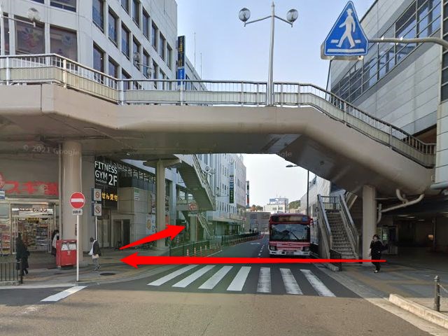 ホットヨガスタジオLAVA枚方市駅前店の行き方