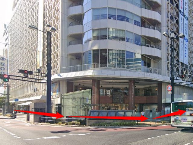 ホットヨガスタジオLAVA広島パセーラ店の行き方