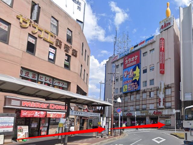ホットヨガスタジオLAVA稲毛店の行き方