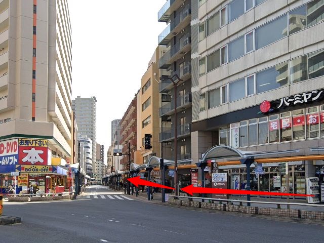 ホットヨガスタジオLAVA蒲田東口店の行き方