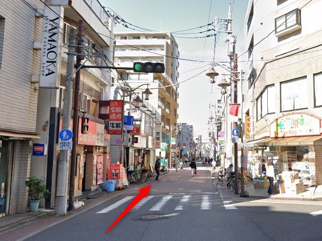 ホットヨガスタジオLAVA亀有店の行き方