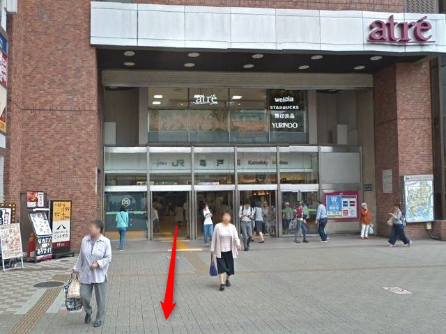 ホットヨガスタジオLAVA亀戸店の行き方