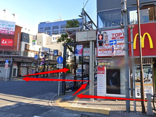 ホットヨガスタジオLAVA亀戸店の行き方