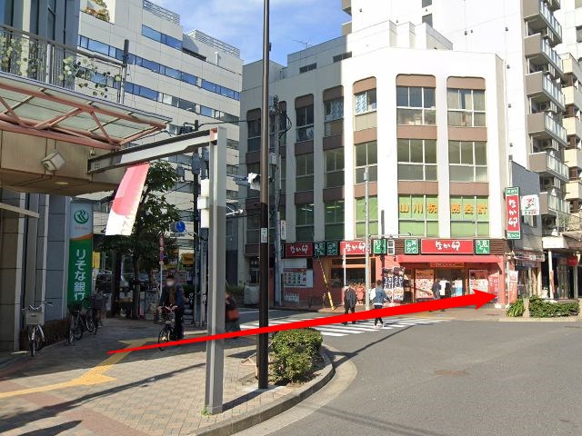 ホットヨガスタジオLAVA亀戸店の行き方