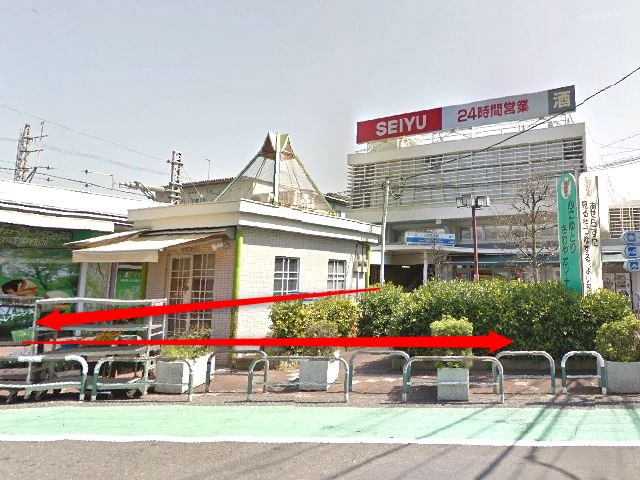 ホットヨガスタジオLAVA上石神井店の行き方