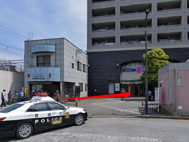 ホットヨガスタジオLAVA金町店の行き方