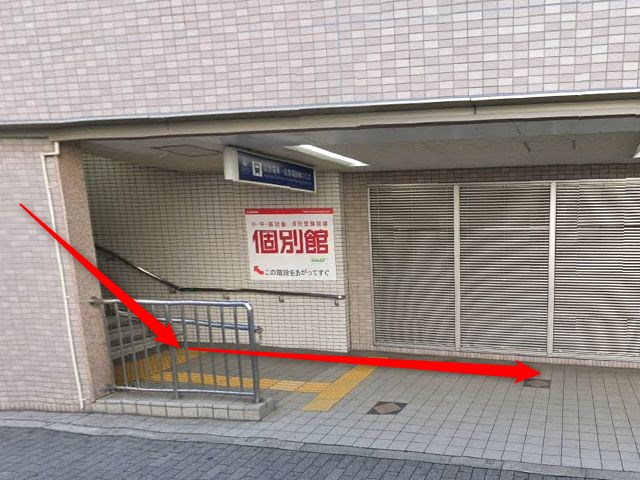ホットヨガスタジオLAVA川西能勢口駅前店の行き方
