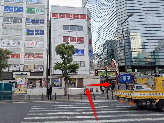 ホットヨガスタジオLAVA川崎ゼロゲート店の行き方
