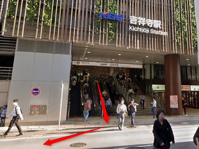 ホットヨガスタジオLAVA吉祥寺店の行き方
