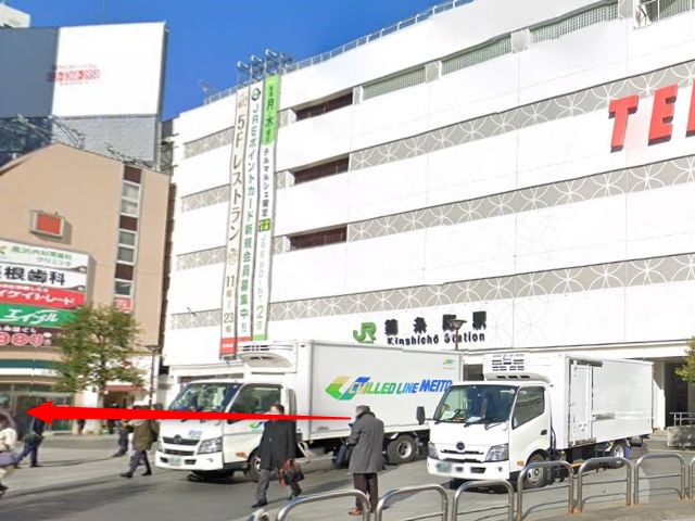 ホットヨガスタジオLAVA錦糸町店の行き方