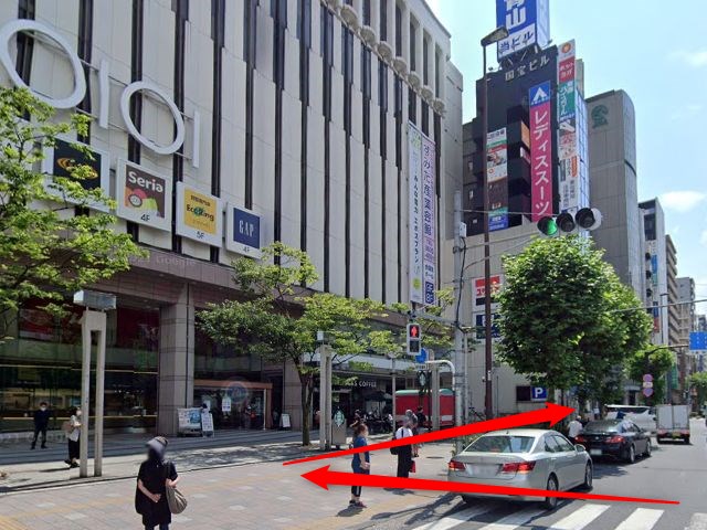 ホットヨガスタジオLAVA錦糸町店の行き方