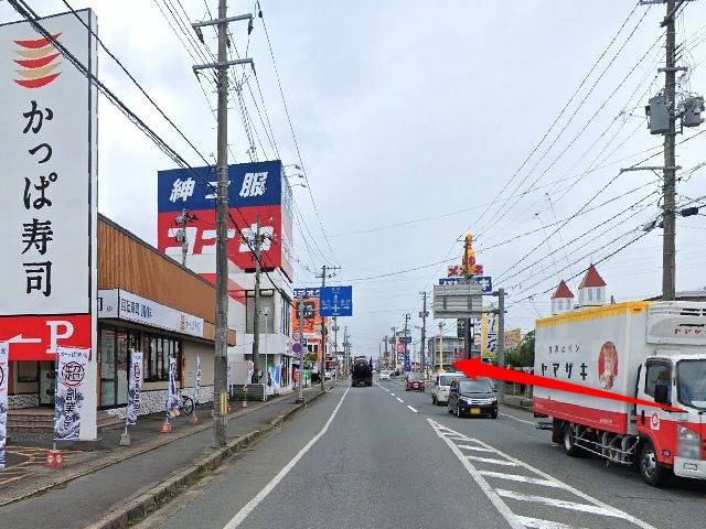 ホットヨガスタジオLAVA北上店の行き方