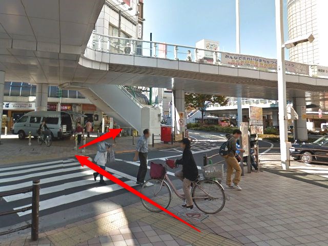 ホットヨガスタジオLAVA北千住店の行き方