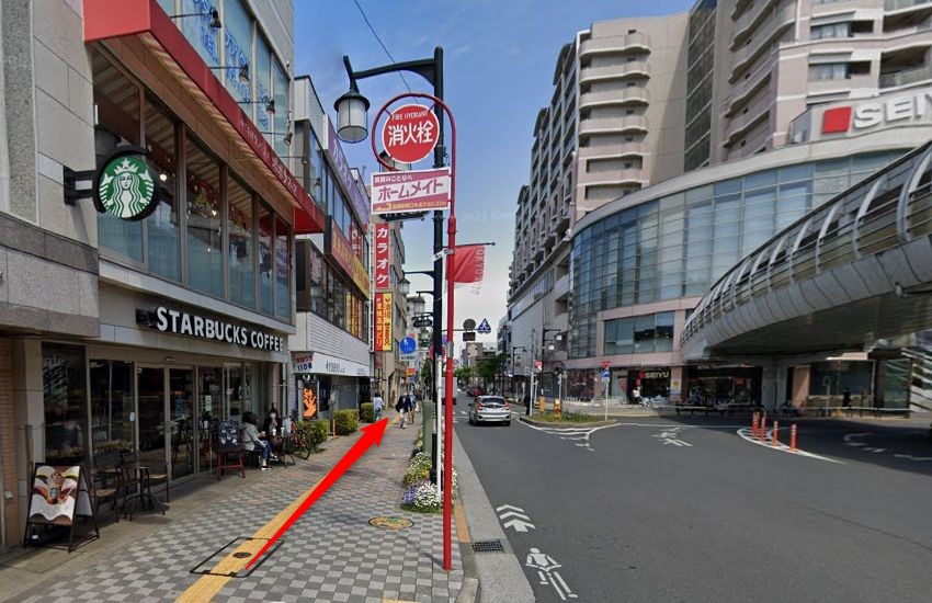 ホットヨガスタジオLAVA清瀬店の行き方