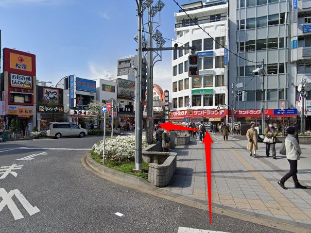 ホットヨガスタジオLAVA高円寺店の行き方