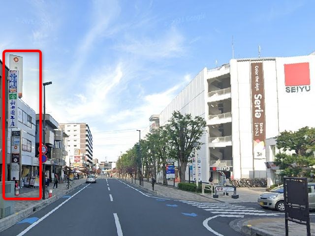 ホットヨガスタジオLAVA小手指店の行き方