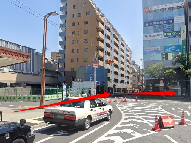 ホットヨガスタジオLAVA国立店の行き方