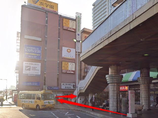 ホットヨガスタジオLAVA草津店の行き方