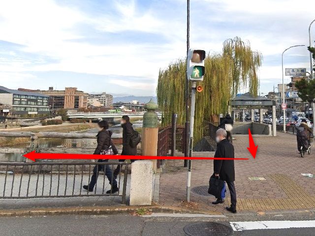 ホットヨガスタジオLAVA京都三条店の行き方