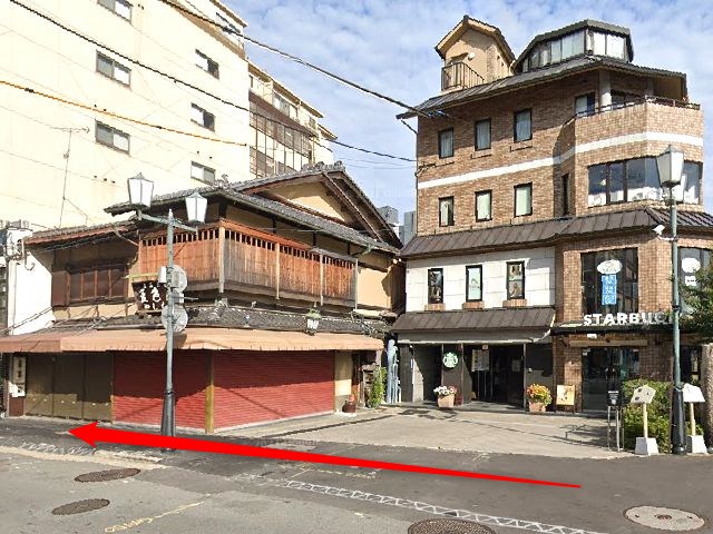 ホットヨガスタジオLAVA京都三条店の行き方