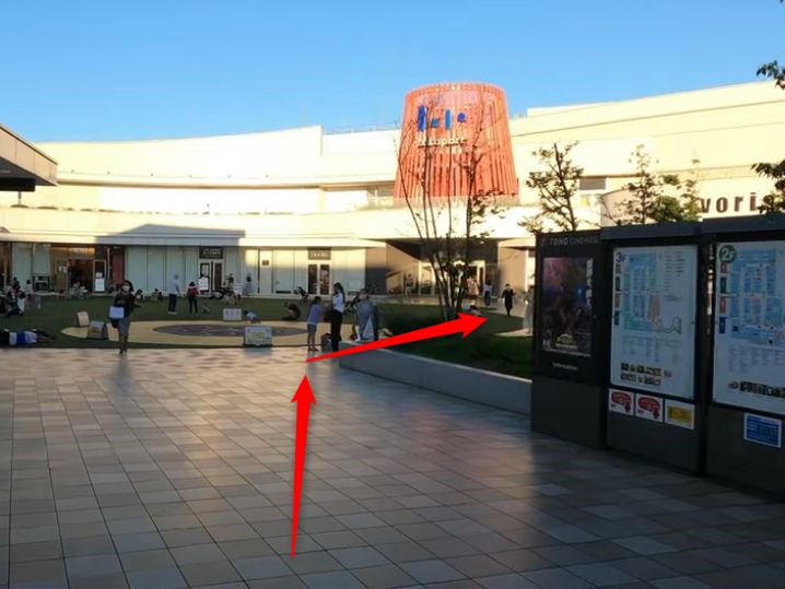 ホットヨガスタジオLAVAららぽーと立川立飛店の行き方