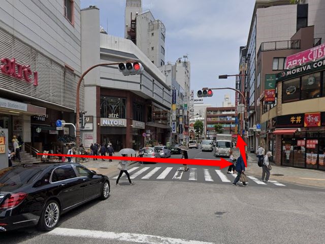 ホットヨガスタジオLAVA目黒店の行き方