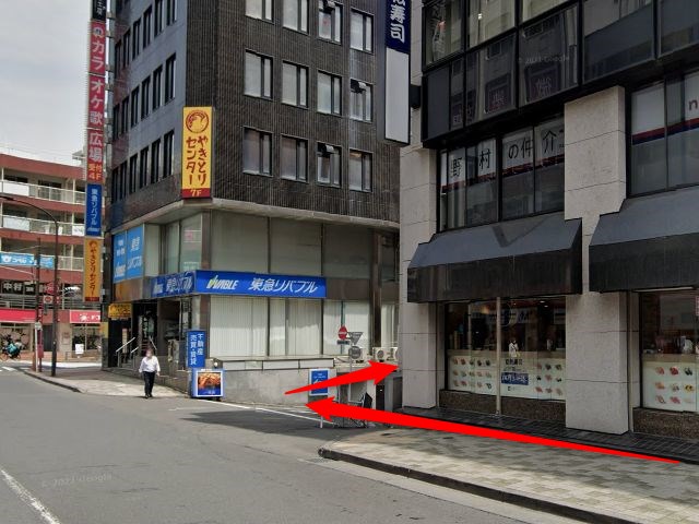 ホットヨガスタジオLAVA目黒店の行き方