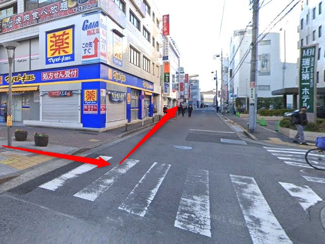 ホットヨガスタジオLAVA瑞江店の行き方