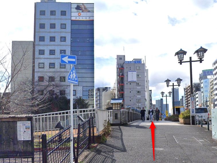 ホットヨガスタジオLAVA門前仲町店の行き方