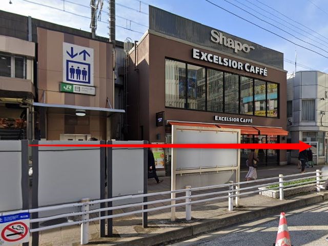 ホットヨガスタジオLAVA本八幡店の行き方