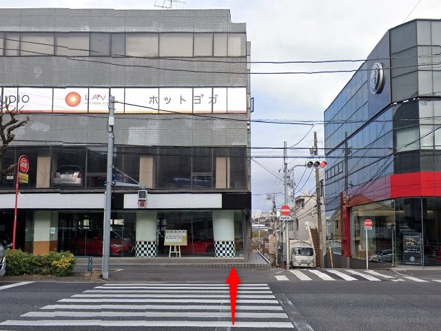 ホットヨガスタジオLAVA長原店の行き方