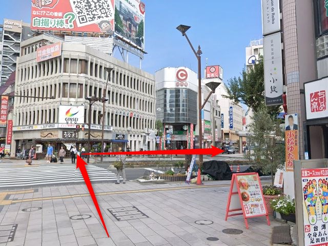 ホットヨガスタジオLAVAながの東急店の行き方