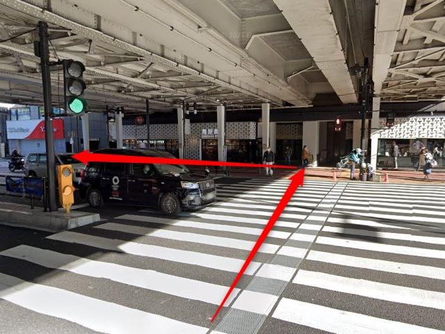ホットヨガスタジオLAVA中目黒店の行き方