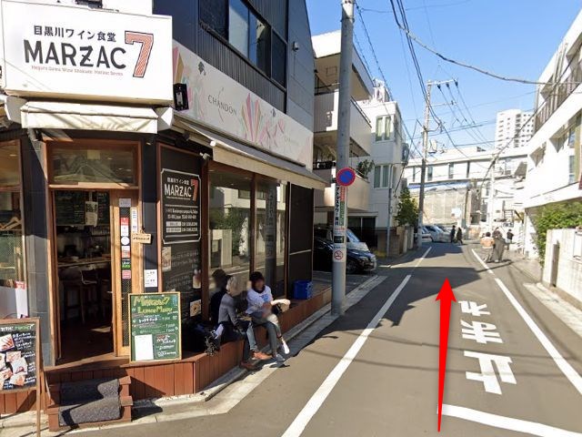 ホットヨガスタジオLAVA中目黒店の行き方
