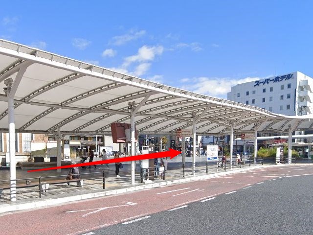 ホットヨガスタジオLAVA奈良駅前店の行き方
