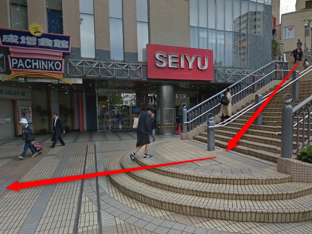 ホットヨガスタジオLAVA成増店の行き方